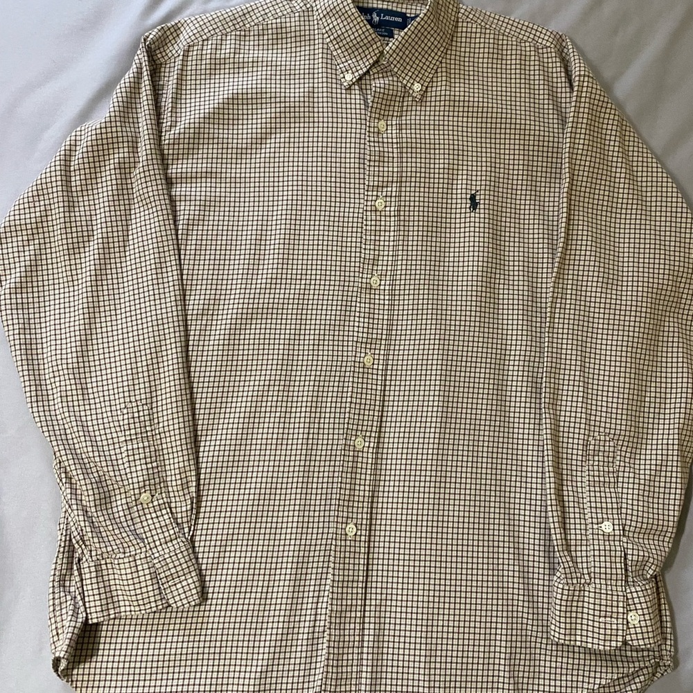 Ralph Lauren cotton button down shirt